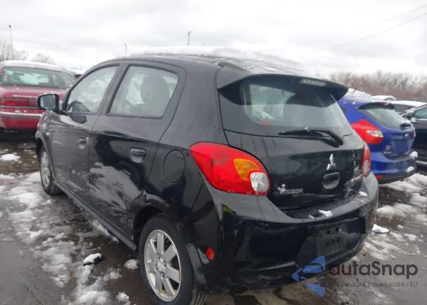 2014 Mitsubishi Mirage De from USA, damaged, VIN ML32A3HJ3EH005631